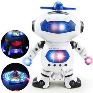 DANCING DISCO ROBOT BRAND NEW 360 ROTATION FLASHING LIGHTS WITH DYNAMIC MUSIC 3+
